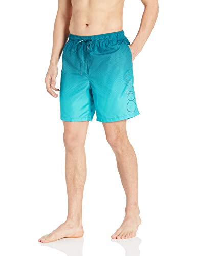 Calvin Klein Men's 7 Inch Elastic Waist Quick Dry Swim Trunk