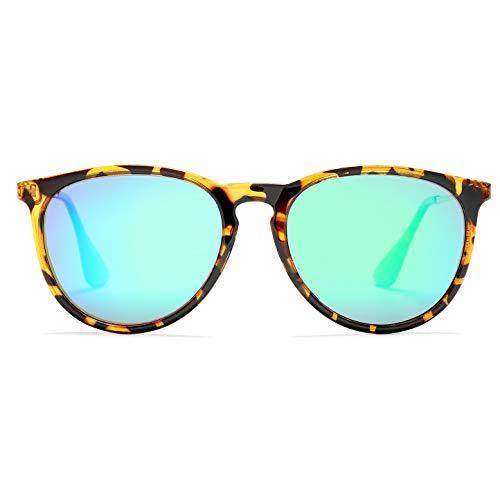 SUNGVG Polarized Sunglasses for Women Classic Round Retro Sun Glasses - JOY2ESpree