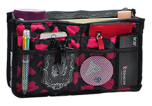 
                        
                          Load image into Gallery viewer, Vercord Purse Organizer Insert for Handbags Bag Organizers Inside Tote Pocketbook Women Nurse Nylon 13 Pockets Black Medium
                        
                      
