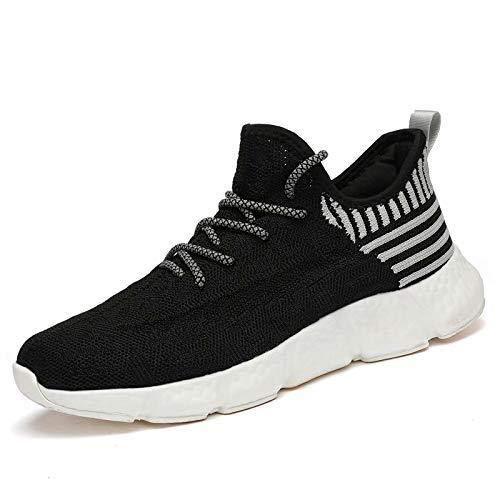 KEEZMZ Men's Running Shoes Fashion Breathable Sneakers Mesh Soft Sole Casual Athletic Lightweight