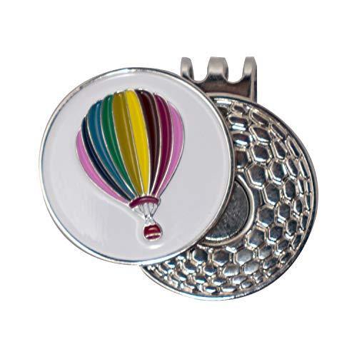 DA VINCI Magnetic Golf Hat Clip with 1 Inch Embossed Metal Golf Ball Marker - JOY2ESpree