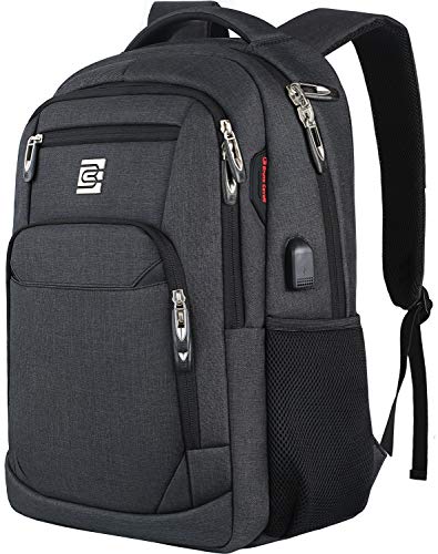 Laptop Backpack,Business Travel Anti Theft Slim Durable Laptops Backpack with USB Charging Port