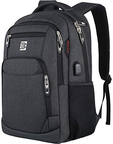 Laptop Backpack,Business Travel Anti Theft Slim Durable Laptops Backpack with USB Charging Port - JOY2ESpree