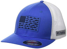 
                        
                          Muat gambar ke penampil Galeri, Columbia Unisex-Adult PFG Mesh Fish Flag Ball Cap
                        
                      