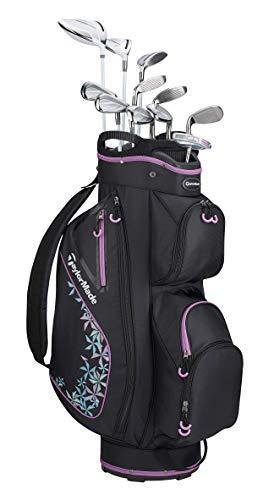 TaylorMade Golf Kalea Complete Golf Set (Dr, 3FW, 5FW, 5H, 6H, 7-PW, SW, Putter, Bag) - JOY2ESpree