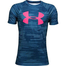 
                        
                          Muat gambar ke penampil Galeri, Under Armour Boys' Tech Big Logo Printed Short Sleeve Gym T-Shirt
                        
                      