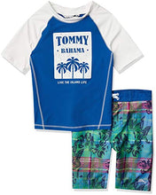 
                        
                          Load image into Gallery viewer, Tommy Bahama Boys' Rashguard and Trunks Swimsuit Set
                        
                      