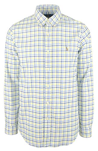Ralph Lauren Mens Logo Button-Down Dress Shirt
