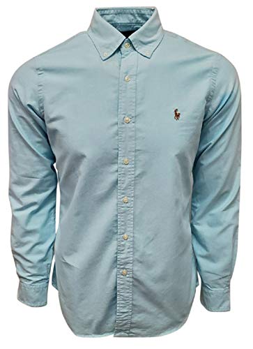 Polo Ralph Lauren Mens Classic Fit Oxford Longsleeve Buttondown Shirt