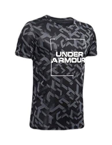 Under Armour Boys' Tech Big Logo Printed Short Sleeve Gym T-Shirt
