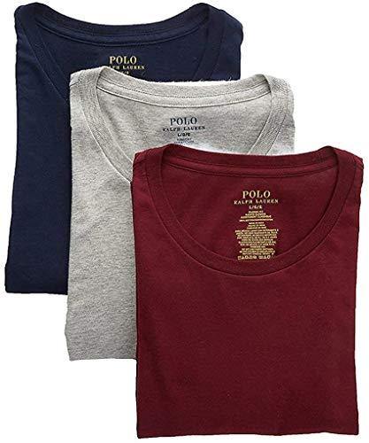 Polo Ralph Lauren Men's Classic Crew Neck Undershirts 3-Pack