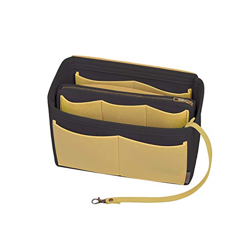 Purse Organizer Insert, Felt Bag organizer with zipper, Handbag & Tote Shaper, For Speedy Neverfull Tote, 5 Sizes