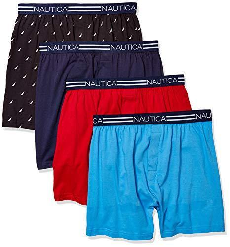 Nautica Men's Classic Cotton Loose Knit Boxer - JOY2ESpree