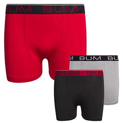 B.U.M. Equipment Boys Performance Dry-Fit Compression Boxer Briefs (3 Pack) - JOY2ESpree