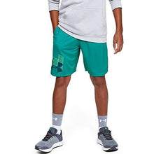 
                        
                          Load image into Gallery viewer, Under Armour Boys' Prototype Logo Shorts
                        
                      