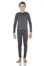 
                        
                          Load image into Gallery viewer, Rocky Thermal Underwear for Boys Fleece Lined Thermals Kids Base Layer Long John Set
                        
                      