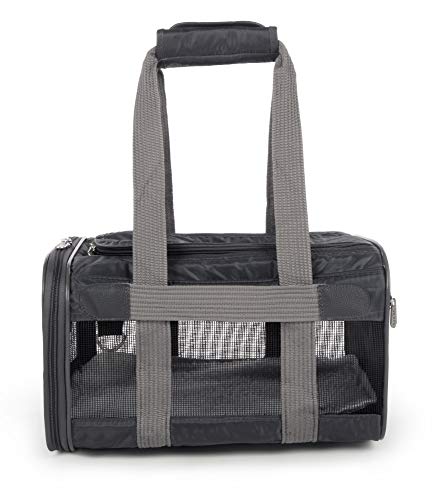 Sherpa Original Deluxe Airline Approved Pet Carrier, Medium, Black