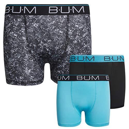 B.U.M. Equipment Boys Performance Dry-Fit Compression Boxer Briefs (3 Pack) - JOY2ESpree