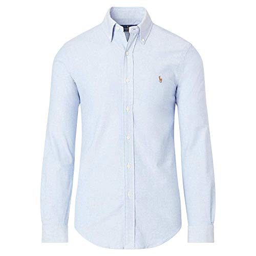 Polo Ralph Lauren Mens Classic Fit Oxford Longsleeve Buttondown Shirt