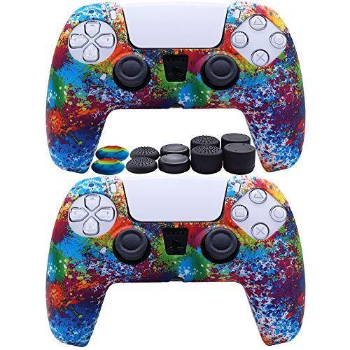 2pcs PS5 Controller Skin Silicone Soft Case - JOY2ESpree