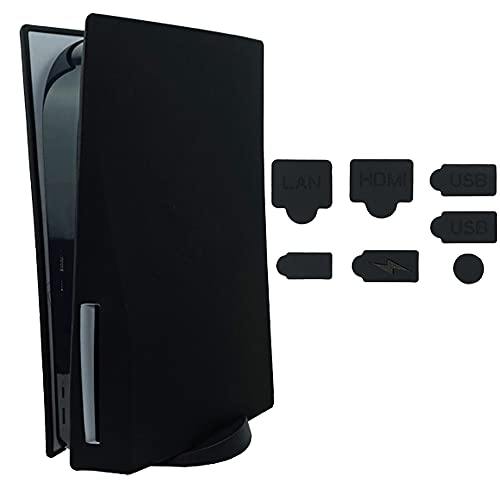 PS5 Silicone Skin Cover, Dustproof Anti-Scratch Anti-Fall Protector Case for Sony Playstation 5 Ultra HD/Digital Edition Console (Ultra HD, Red) - JOY2ESpree