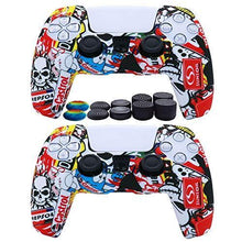 
                        
                          画像をギャラリービューアに読み込む, 2pcs PS5 Controller Skin Silicone Soft Case for Sony Playstation 5 Cover Slim Shell Gel Rubber Protector with 10 Thumb Grip Caps (01) - JOY2ESpree
                        
                      