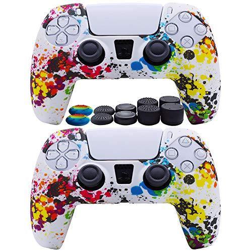 2pcs PS5 Controller Skin Silicone Soft Case - JOY2ESpree