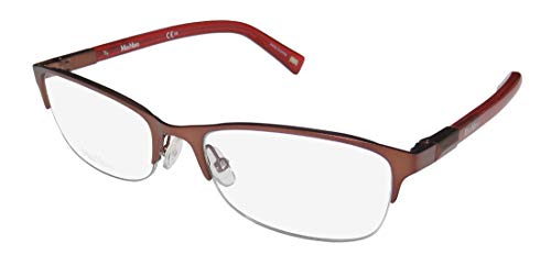 Max Mara 1184 Womens/Ladies Designer Half-rim Flexible Hinges Shape Authentic Exclusive Eyeglasses/Glasses