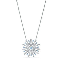 
                        
                          將圖片載入圖庫檢視器 SWAROVSKI Women's Sunshine Jewelry Collection, Rhodium Finish, Blue Crystals, Clear Crystals - JOY2ESpree
                        
                      