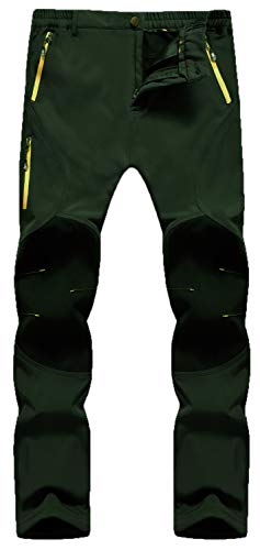 Singbring Men's Outdoor Windproof Waterproof Hiking Ski Snow Pants
