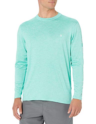 Spyder Men's Heather Long Sleeve Rashguard