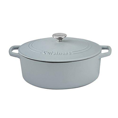 Cuisinart Cast Iron Casserole, Terracotta Orange, 5.5 Quart - JOY2ESpree