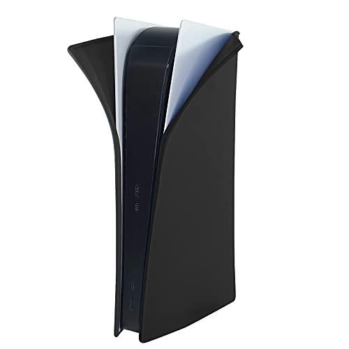 DMLNN PS5 Silicone Skin Cover, Dustproof Anti-Scratch Anti-Fall Waterproof Protector Case for Sony Playstation 5 Disk Edition (Disk Edition, Black) - JOY2ESpree