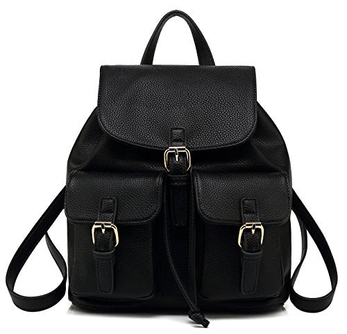 Scarleton Casual Fashion Backpack, Purses for women, Backpack for Women, Fashion Backpack for Women, H160801 - Black