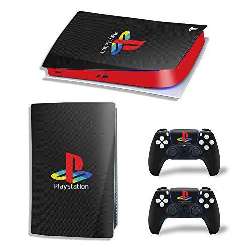 Decals Cover Whole Body Skin Protector for PS5 Playstation 5 Console Wrap Sticker Skin with 2 Wireless DualSense Controller Decal - JOY2ESpree