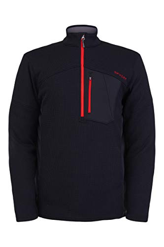 Spyder Active Sports Men's Bandit Half Zip Mid-Layer Jacket