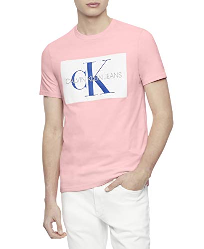 Calvin Klein Men's Short Sleeve Monogram Logo T-Shirt