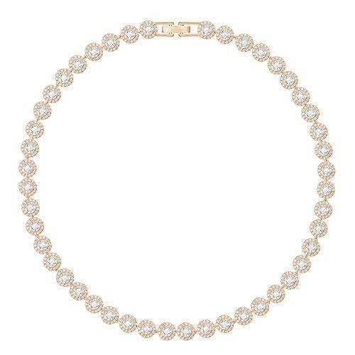 SWAROVSKI Women's Angelic Jewelry Collection, Rose Gold Tone Finish, Clear Crystals - JOY2ESpree