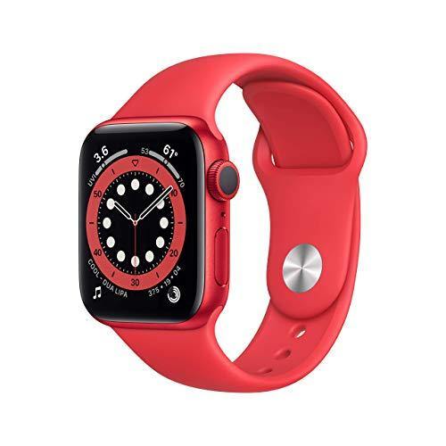 Apple Watch Series 6 (GPS, 44mm) - Space Gray Aluminum Case with Black Sport Band (Renewed) - JOY2ESpree