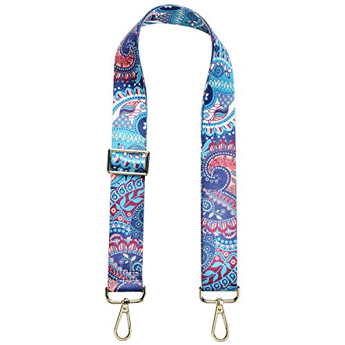 Wide Shoulder Strap Adjustable Replacement Belt Guitar Style Cross body Handbag Purse Strap