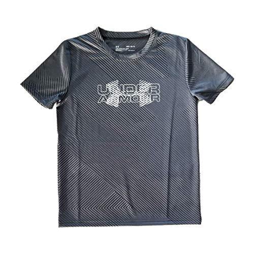 Under Armour Boys' Tech Big Logo Printed Short Sleeve Gym T-Shirt