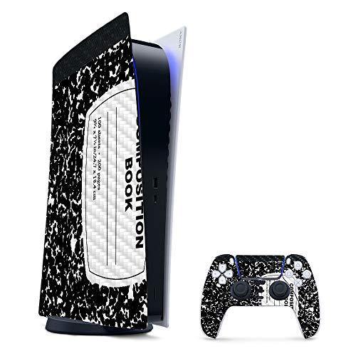 MightySkins Carbon Fiber Skin Compatible with PS5 / Playstation 5 Digital Edition Bundle - JOY2ESpree