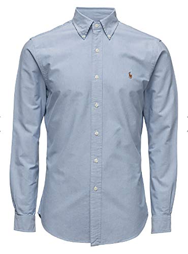 Polo Ralph Lauren Mens Classic Fit Oxford Longsleeve Buttondown Shirt