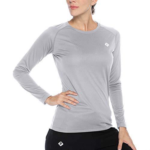 Women's UPF 50+ Sun Protection Hiking Shirts Long Sleeve Quick Dry Rashguard Athletic Running Fishing Shirts - JOY2ESpree