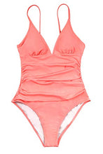 
                        
                          將圖片載入圖庫檢視器 CUPSHE Women's One Piece Swimsuit Tummy Control V Neck Two Piece Bathing Suit
                        
                      