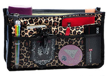 
                        
                          Load image into Gallery viewer, Vercord Purse Organizer Insert for Handbags Bag Organizers Inside Tote Pocketbook Women Nurse Nylon 13 Pockets Black Medium
                        
                      