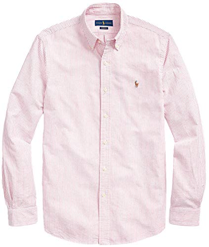 Polo Ralph Lauren Mens Classic Fit Oxford Longsleeve Buttondown Shirt