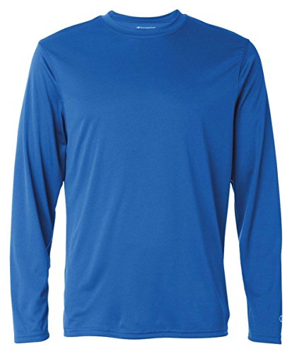 Champion Men's Long-Sleeve Double-Dry Performance T-Shirt