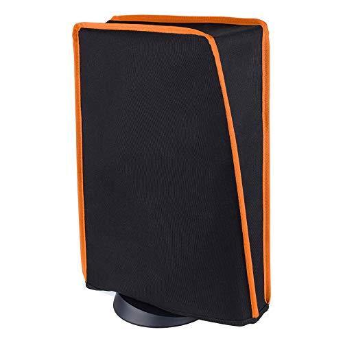 PlayVital Gray Nylon PS5 Dust Cover, Soft Neat Lining Dust Guard for DualSense 5 Console - JOY2ESpree