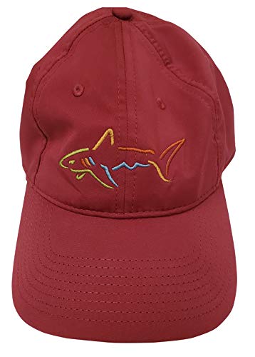 Greg Norman Men's Performance Big Shark Logo Cap